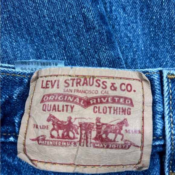 Vintage 90’s 550 Levi’s Relaxed Tapered jeans 8 medium - Picture 9 of 10
